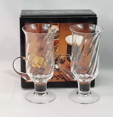 Buy Dartington Irish Coffee Glasses Boxed Vintage • 10£