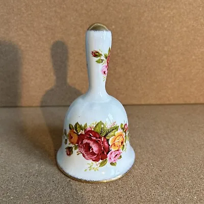 Buy Newhall Fine Bone China English Rose Bell • 5£