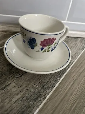 Buy Bhs Priory Tea Cup And Saucer Excellent Condition  • 1.99£