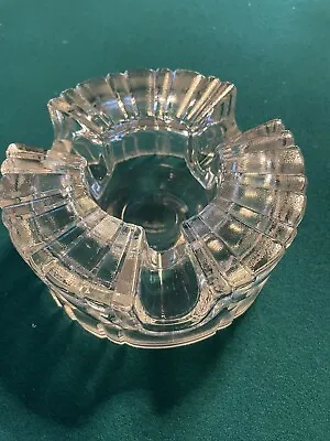 Buy RARE VTG Heavy ROSENTHAL Studio-linie Crystal Clear Germany Ashtray Signed 5.5”D • 57.77£