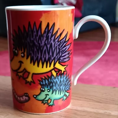Buy Dunoon Grub Hunters Hedgehog Worm Mug Jane Brookshaw Cup Coffee Tea Stoneware  • 8.99£