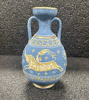 Buy Minoan Vase Pottery Painting Bull Leaping Ancient Greek Crete Ceramic Knossos! • 128.03£