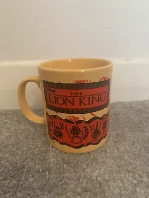 Buy Disney's The Lion King Vintage Mug Staffordshire Tableware • 7.99£