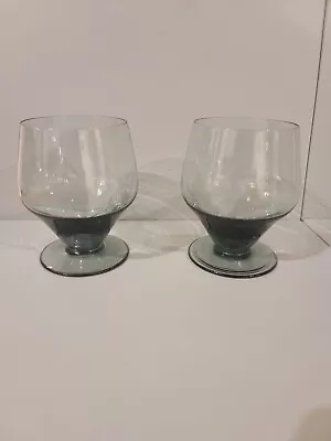 Buy Pair Of Daum-Nancy Green Tinted 250ml Wine/Brandy Glasses • 12£