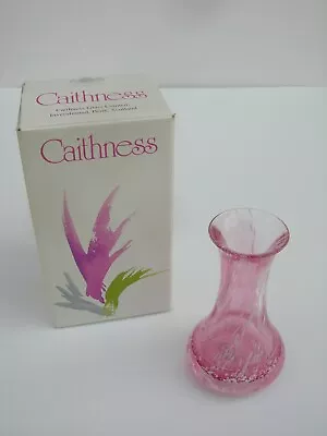 Buy Caithness Pink Swirl Bud Vase • 5£