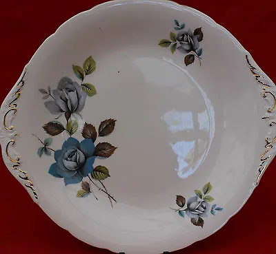 Buy Royal Standard  Blue Rose Cake Plate - A Beautiful Item In Lovely Condition! • 9.99£