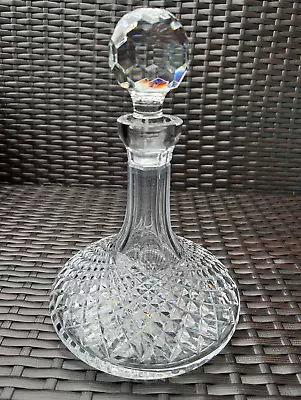Buy Magnificent WATERFORD CRYSTAL Alana Ships Decanter &Stopper, Excellent Condition • 206.95£