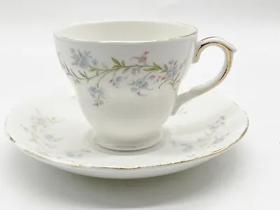 Buy Vintage Duchess Duo Tea Cup And Saucer Bone China Tranquillity Pattern • 22.99£