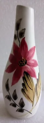 Buy Radford Floral Pink /leaf Posy Vase (877) • 5.99£
