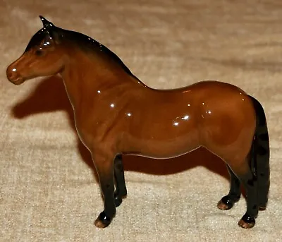 Buy Beswick Porcelain Bay Dartmoor Pony Figurine - In Excellent Condition • 39.99£
