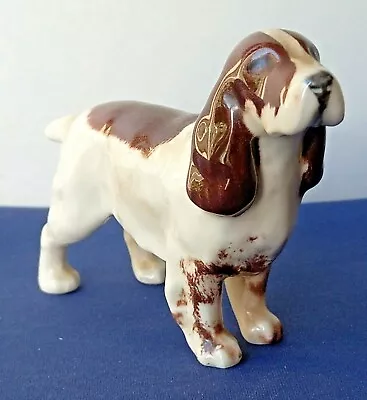 Buy Royal Doulton, Beswick Liver & White Cocker Spaniel Dog Model No. 1754 England • 10.19£