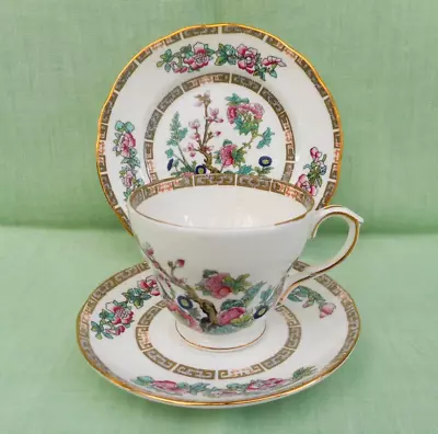 Buy Duchess Bone China  Indian Tree  Tea Trio - Tea Cup, Saucer & Round Side Plate • 8.99£