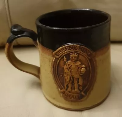 Buy Large Studio Pottery Tankard Greene King 1799 Fine Ales Mug Raised 3D Emblem • 17.50£