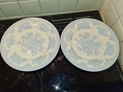 Buy Burleigh  Blue Asiatic Pheasant  Dinner Plates X2. Seconds Brand New. • 33.99£