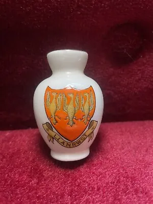 Buy Carlton Ware Crested China Llanrwst Wales Jar Pot Coat Of Arms Shield Souvenir • 3.99£