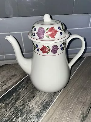 Buy ADAMS OLD COLONIAL IRONSTONE 2.25 Approx  PINT COFFEE POT EXCELLENT CONDITION • 9.99£