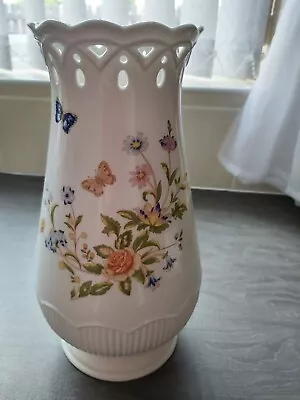 Buy Aynsley Cottage Garden Chantille Large Vase. • 20£