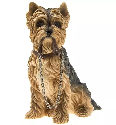 Buy Walkies Yorkshire Terrier Ornament Figurine - Sitting Walkies Yorkie Dog Statue • 17.99£