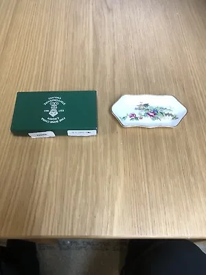 Buy Crown Staffordshire Vintage Pagoda Card Tray Fine Bone China • 8£