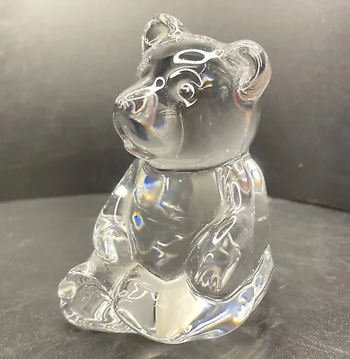 Buy Princess House 24% Lead Crystal Glass Teddy Bear Paperweight Made In Germany 9cm • 19.95£