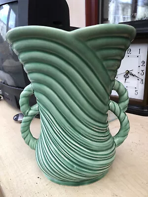 Buy Sylvac Vintage Retro Vase Sylvac 1307. Green With Frog Excellent Condition • 25£