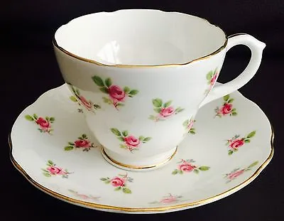 Buy Vintage (1960s) English Duchess Fine Bone China Gold Gilded Cup & Saucer • 30£