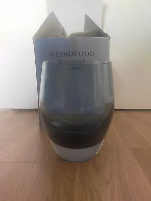 Buy Wedgewood Crystal Melody Vase - Boxed - Blue • 14.99£