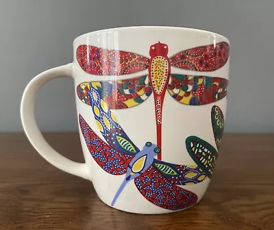 Buy Queens Couture Dragonflies Vibrant Fine China Mug • 7£
