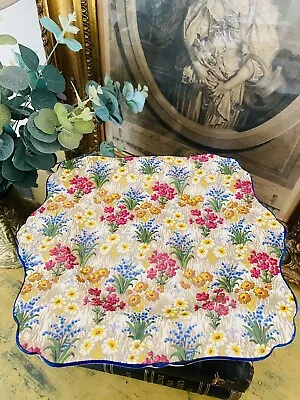 Buy Royal Winton Grimswades Marguerite Pattern Cake Plate • 10£