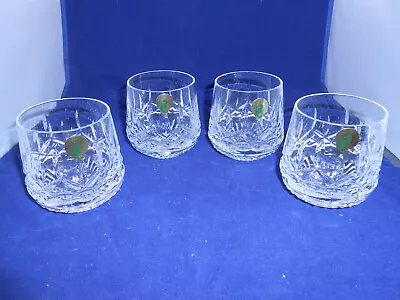 Buy Waterford Crystal Lismore Roly Poly Glasses  - New -  Set Of 4 • 189.74£