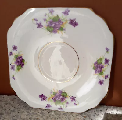 Buy Duchess China Vintage Violet Decorated Cakeplate • 2.49£