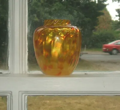 Buy Vintage Langham Art Glass Vase Marked And Labelled • 12£
