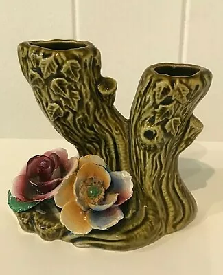 Buy Rare Retro Vintage Markay England (Eastgate Fauna Pottery) Ceramic Vase Ornament • 10£