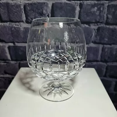 Buy Galway Irish Crystal Brandy Glass Diamond Pattern H-13cm, VGC. • 18£
