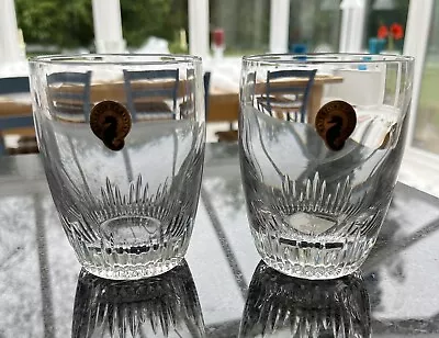 Buy A Pair Of Waterford Whiskey Tumblers - 4.25” (Inches) 11cms • 87.50£