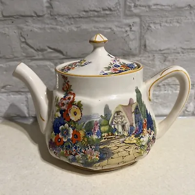 Buy Swinnertons Old English Garden Teapot Vintage Large VGC  One And Half Pint • 45£