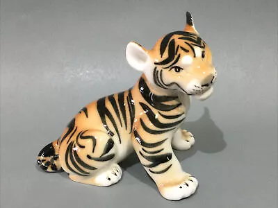 Buy Lomonosov USSR Porcelain Animal Figure Tiger Cub • 14.95£