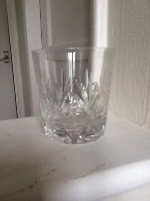 Buy Whiskey Crystal Cut Glass 3.1/2 Inch High X 3.1/4 Inch Wide • 16.99£