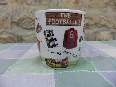 Buy Queens By Churchill   At Your Leisure  The Footballer Fine China Mug Large • 6.99£