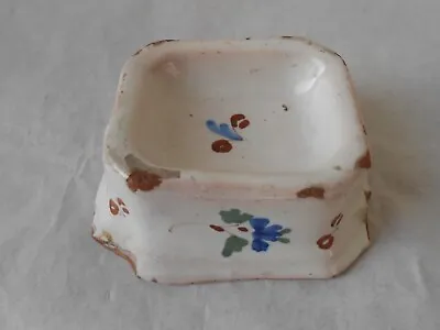 Buy Antique Ceramic Dutch Delft Or France Saleron. Pottery. XVIII Th. Salt Shaker..E • 42£