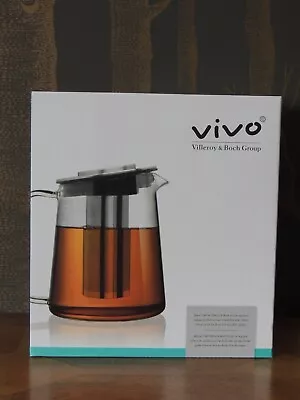 Buy Villeroy & Boch Vivo 1.4L Glass Teapot • 30£