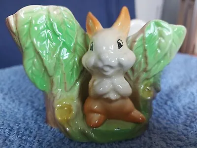 Buy Eastgate Pottery Withernsea Fauna Tree Vase With Rabbit No. 21 Made In England • 8.99£