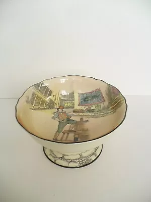 Buy Royal Doulton Dickens Ware Footed Bowl Signed By Noke • 28£