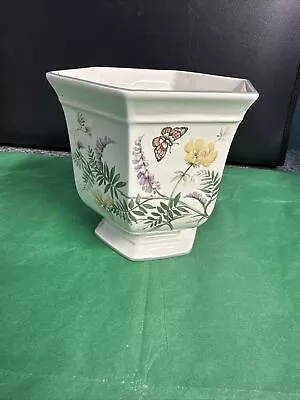 Buy Vtg Royal Winton Hexagonal Ceramic Country Diary Collection Flower Pot Planter • 10£