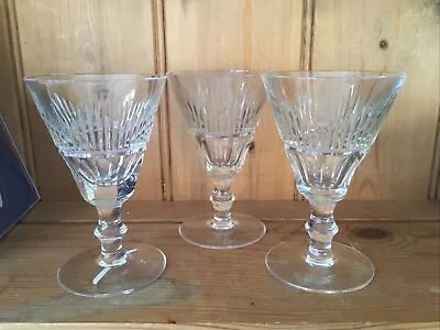 Buy Vintage Waterford Mourne 3 Wine Glasses • 30£