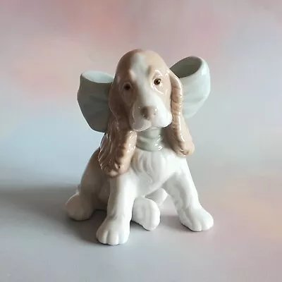 Buy Nao Puppy Present Porcelain Hand Made In Spain By Lladro Pristine • 30£