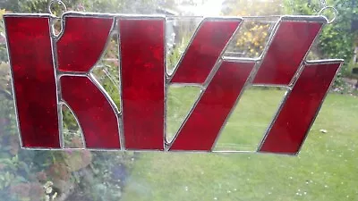 Buy Stained Glass Kiss Rock Band Suncatcher • 35£