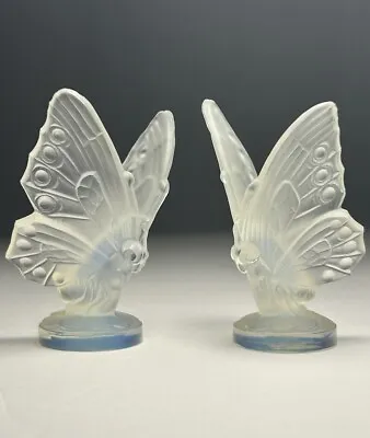 Buy Set Of 2 Vintage Small Sabino Open Wing Butterfly Opalescent 2.75” • 96.50£