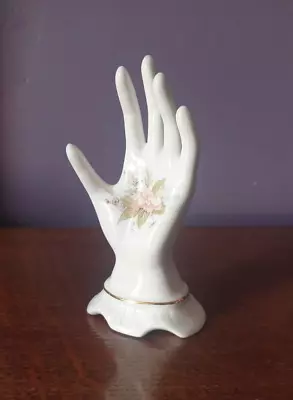 Buy Vintage Fine Bone China Hand With Floral Design  Brocade  • 9.99£