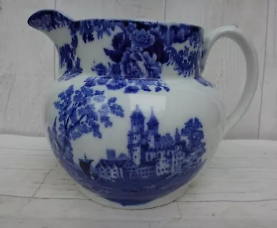 Buy Vintage Blue & White Jug - Colonial Pottery Togo Pattern 2 Pts. • 12.99£